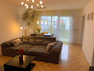 Vollmöblierte 2-Zimmer-Wohnung mit Balkon in Walldorf, nähe SAP