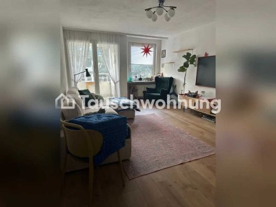 Tauschwohnung: 3-Zimmer-Wohnung, Sachsenhausen, 5 Minuten vom Lokalbahnhof