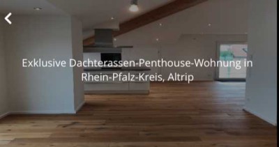 Exklusive Dachterassen-Penthouse-Wohnung in Rhein-Pfalz-Kreis, Altrip