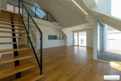 LUXUS - Blick über Stockerau? Dann hier klicken,... Exklusive Wohnung direkt in Stockerau / Private Dachterrasse mit ca. 55 m²