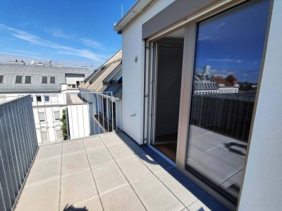 NEUBAU DACHGESCHOß-3-Zimmer-ERSTBEZUG mit Balkon in 1210 Wien! Top 2/50