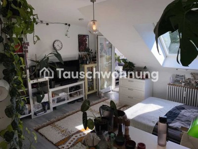 Tauschwohnung: Schöne Einzimmerwohnung im Tausch gegen größere Wohnung