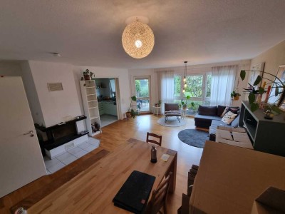 Stilvolle, gepflegte 3-Zimmer-EG-Wohnung mit großem Garten und Kamin in Frankfurt