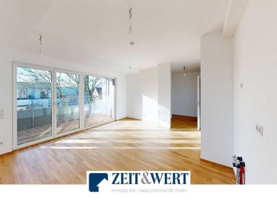 Neubau! Top-moderne 3-Zimmer-Wohnung mit Einbauküche, Südloggia + Tiefgaragenstellplatz! (CA 4735)