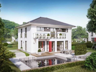 Vom Balkon in die Ferne blicken