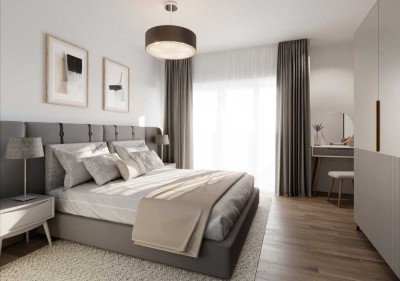 2,5-Zimmer-Südwohnung im 3. OG mit Traumbalkon | Das Flussquartier Kolbermoor