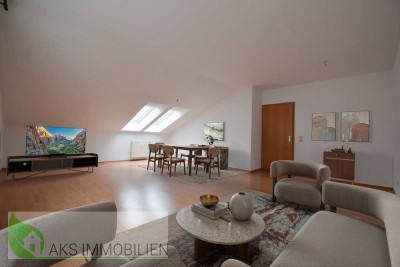 Helle 4-Zimmer-Dachgeschosswohnung in gefragter Lage der Südstadt