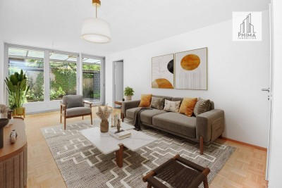 Ruhig gelegene 2-Zimmer Gartenwohnung in Seenähe!