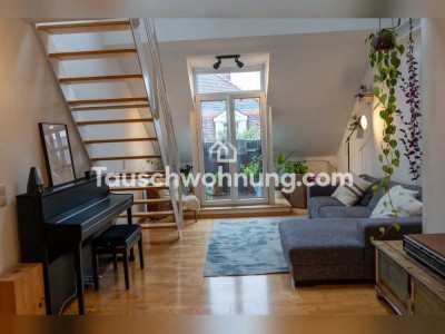 Tauschwohnung: helle Dachgeschosswohnung