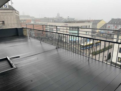 Charmante Maisonette-Wohnung mitten in Solingen City mit riesiger Dachterrasse