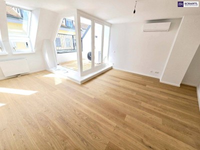 WOW! Familien-Wohnung im Dachgeschoss! Toll aufgeteilt + Zentrumsnah + 3 Zimmer mit Terrasse + Frisch saniert + Hauseigene Tiefgarage! Besser geht es nicht....