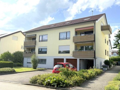 Sonnig gelegene 3 ½  Zimmer Wohnung - Südbalkon mit toller Aussicht - Baindt nahe Ortszentrum