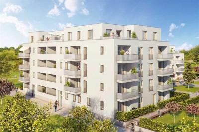 Moderne 3-Zimmer Wohnung mit Einbauküche, Balkon und Keller