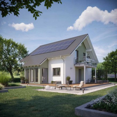 Helles, exclusives Haus mit schönem Garten