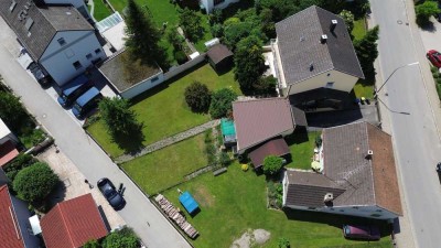 Zentrumslage Markt Indersdorf, Zweifamilienhaus mit zusätzlichem Baugrundstück, Stellpl. & Garage