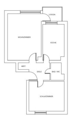 2-Zi.-Whg mit Garten & EBK, renoviert und teilmöbliert ab Mitte Oktober zu vermieten
