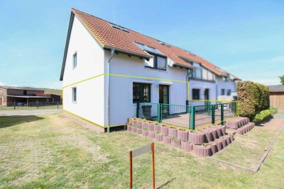 Gemütliche 2-Zimmer-Erdgeschosswohnung mit Terrasse in idyllischem Garz auf Usedom
