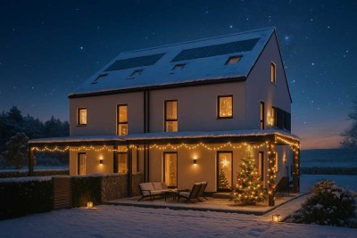 Endlich ankommen: Ihre eigene Doppelhaushälfte für das schönste Weihnachtsfest aller Zeiten.