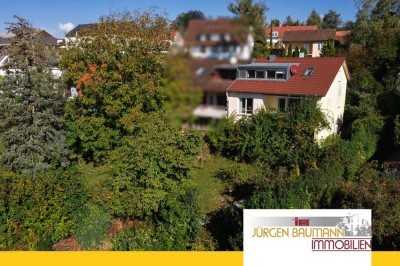 Doppelhaushälfte mit Einliegerwohnung, idyllischem Garten und tollem Weitblick