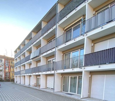 Moderne 1-Zimmer-Wohnung mit Terrasse, Einbauküche und Stellplatz – kompakt & funktional