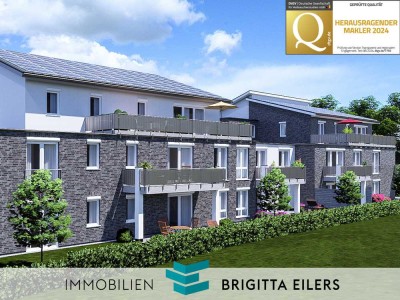 Neubau-Erstbezug: Moderne, helle 2-Zimmer-Wohnung mit Süd-Balkon und Tiefgaragen-Stellplatz