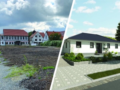 Der Bungalow mit der charmanten Form – ausgefallen und praktisch in Dienstedt