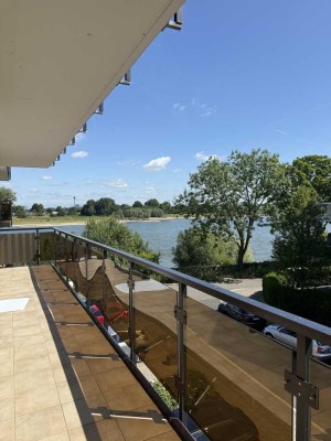 RHEIN LIEBE - 3 Zi - UMLAUFENDE TERRASSE IM SCHÖNEN GRIMLINGHAUSEN