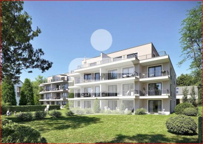 Modernes Wohnen mit Burgblick