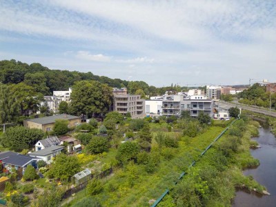 Barrierearm & Erstbezug im DG - Individuelle und nachhaltige 3,5 -Zimmer-Wohnung  (4 Räume)