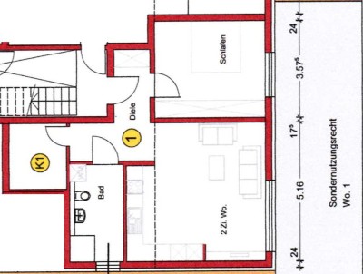 Exklusive 2-Zimmer-Wohnung mit Einbauküche in Heimsheim