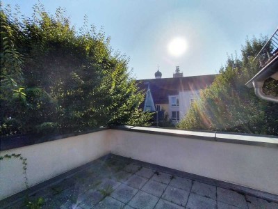 Südterrasse über den Dächern der Altstadt
