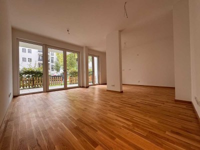 *** NEUBAU im Süden  * 2 Zimmer * Terrasse * Fußbodenheizung * frei ab Sofort ***
