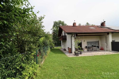 Einfamilienhaus mit Garten, Terrasse und Balkon