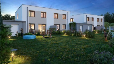 Ihr neues Zuhause in Pottendorf: Doppelhäuser zur Miete mit Terrasse! 12/2 Haus 24