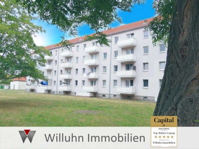 Renovierte Vier-Raum-Wohnung mit Balkon - ideal für die junge Familie