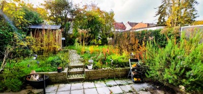 Einmalige Gelegenheit: leerstehende Erdgeschoss-Wohnung mit eigenem Garten, TG-Stellplatz