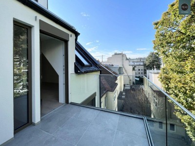Erstbezug: Top ausgestattetes Smart - Home - Dachgeschoss - Apartment (klimatisiert) mit herrlichem Balkon im trendigen Ottakring!
