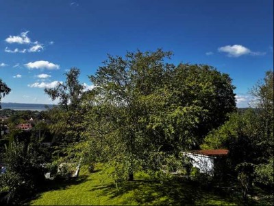 Wohnen in Herrsching. Einfamilienhaus mit großem Garten und Seeblick.