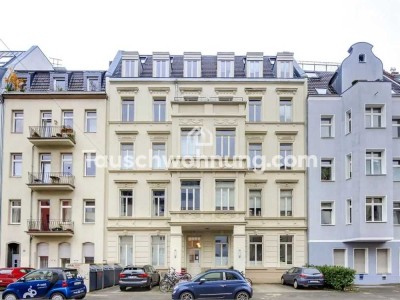Tauschwohnung: Rathenauviertel, denkmalgeschützte Altbauwohnung mit Balkon