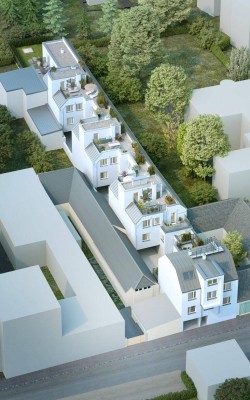 Große Maisonettewohnung mit 3 Zimmern, einer Galerie und zwei Terrassen - nahe Wien