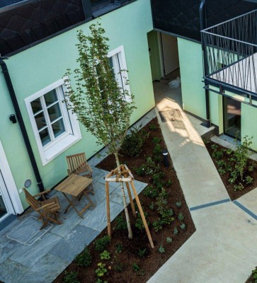 1180 WIEN/Pötzleinsdorf: Charmant möblierte, servicierte 2-Zi-Terrassen-Wohnung / charmingly furnished, serviced 2-room terrace apartment