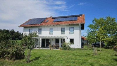 Neuwertiges Niedrigenergiehaus (KfW40) in ruhiger, sonniger Lage inmitten der Natur - Nähe Obing