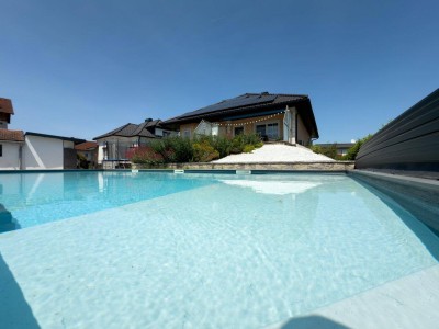 Platz für die ganze Familie – Photovoltaikanlage mit 21,12 kWp - mit Pool, Fußballplatz &amp; Wohnkomfort auf allen Ebenen