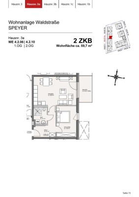 ******* NUR MIT WOHNBERECHTIGUNGSSCHEIN ******* 2 ZKB Neubauwohnung