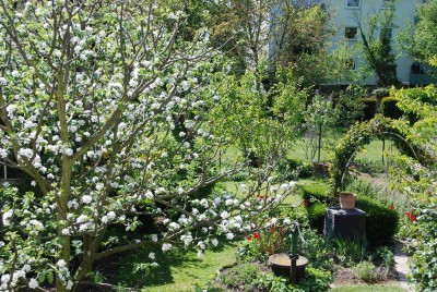 Wunderschöne, helle Hochparterre-Wohnung mit großer Terrasse