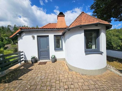 zauberhaftes Ferienhaus direkt an der Saale