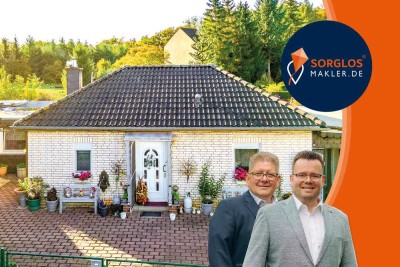 Charmanter Bungalow mit Wintergarten, Sauna und liebevoll angelegtem Garten