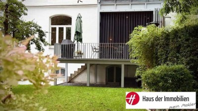 Stilvolle Altbauwohnung mit Privatgarten und Balkon in Hannover-Mitte!