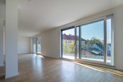 Stylische 3-Zimmer Penthouse-Wohnung mit über 50m² Terrassen! Top-EBK! 450m zur U-Bahn!