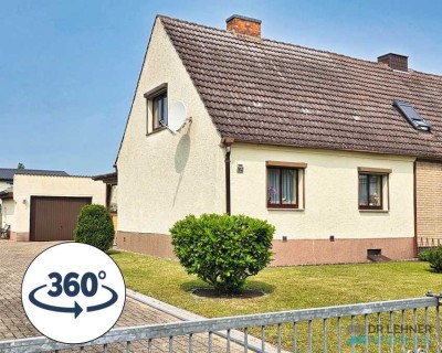 Dr. Lehner Immobilien NB - 
Gepflegte Doppelhaushälfte in beschaulicher Stadtrandlage